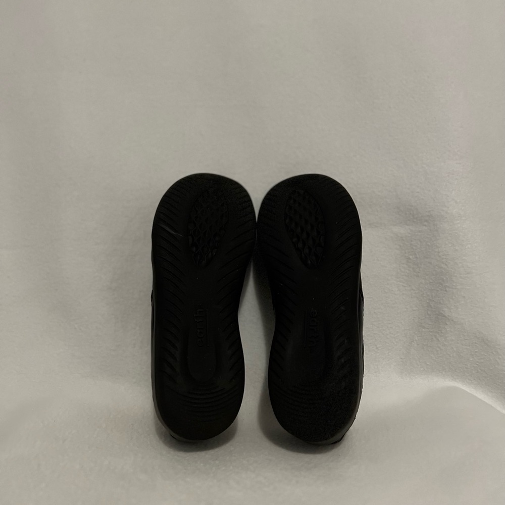 Earth Size 9N Kaar Haluk Leather Black Slip-On Shoes - Picture 8 of 15